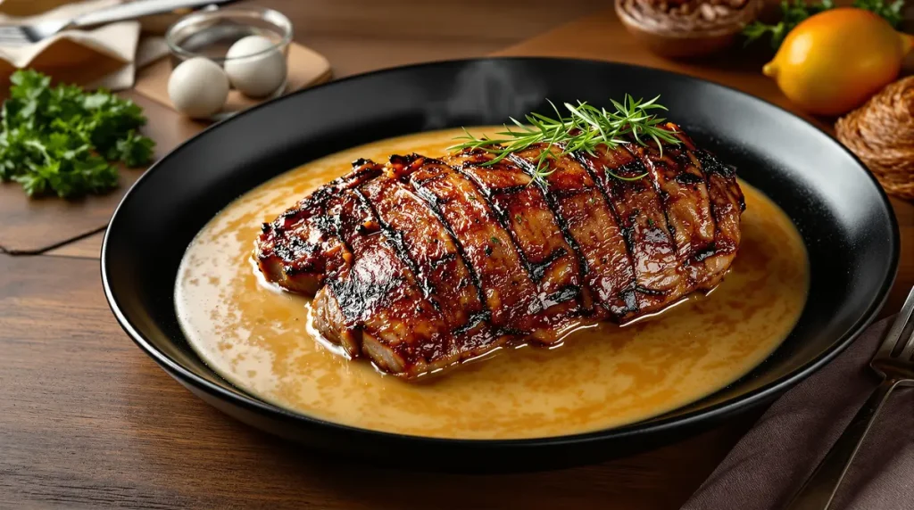 Ce rôti de porc cuit au lait est si fondant qu’on le déguste à la cuillère