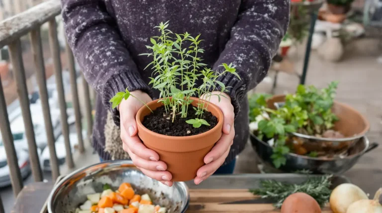 Cette plante remplace les cubes de bouillon en cuisine et se cultive en pot à cette période idéale