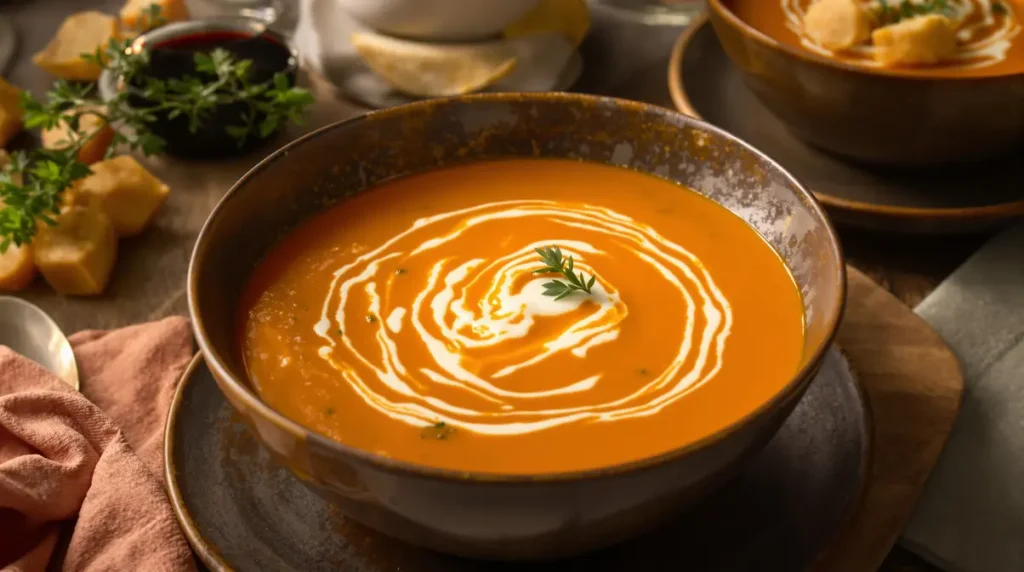 J'ai arrêté les soupes industrielles : avec ce velouté pois chiches et carottes, j'ai enfin trouvé ma recette de l'hiver
