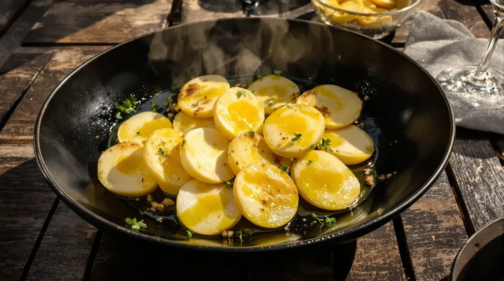 Les poireaux vinaigrette façon Philippe Etchebest
