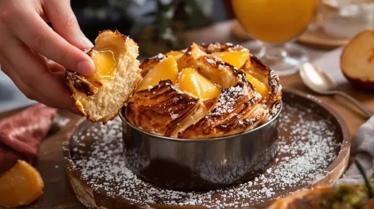 « Petit budget, grande gourmandise » : cette brioche moelleuse aux pommes caramélisées métamorphose la pause café en instant magique !